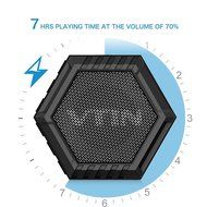 Vtin Bluetooth Shower Speaker, Mini Portable Wireless Speakers 5W with IPX4 Waterproof 7 Hours Playtime for Android... N4