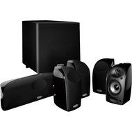 Denon Receiver Audio &amp; Video Component Receiver,Black (AVRX6300H) + Polk Audio 5.1 TL1600 Speaker System + Monster... N3