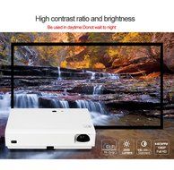 Laser Projector,CRE X3001 DLP Home Theater Wifi Projector Mini Portable 1280x800 Native Resolution Android4.4... N5