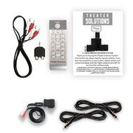 Theater Solutions TS511 Home Theater 5.1 Powered Speaker System with Bluetooth and 2 Extension Cables N5