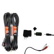 Theater Solutions TS511 Home Theater 5.1 Powered Speaker System with Bluetooth and 2 Extension Cables N6