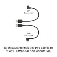 TVPower Mini USB Cable for Powering Roku Streaming Stick N4