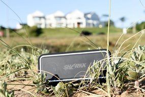 SHARKK MAKO Bluetooth Speaker 20W IP67 Waterproof Speaker with Maxbass Technology and 4400mAh Battery Power Bank... N5