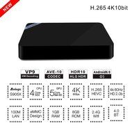 Mini M8S II Amlogic S905X Android 6.0 Cortex-A53&nbsp;Quad Core Smart Tv Box Support KODI 16.1 4K HD 100Mbps&nbsp;2.4GHz...