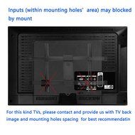 Perlegear Full Motion TV Wall Mount Bracket with Dual Articulating Arm for most 37-70 Inch LED, LCD, OLED, Plasma... N7