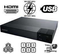 SONY BDP-S1700 High Res Audio - Multi System All Region Free Blu Ray Disc DVD Player - PAL/NTSC - USB - 100-240V...