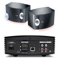 Bose SoundTouch SA-5 Bluetooth &amp; WiFi Enabled Amplifier w/ 301 Direct/Reflecting Speaker System (Pair) Black