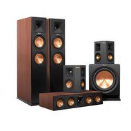 Klipsch RP-260F Home Theater System Bundle (Cherry with Black Surrounds and Subwoofer) with Denon AVR-X3200W