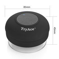 TryAceWireless Bluetooth Waterproof Shower Speaker Bluetooth 3.0 Car Handsfree Speakerphone built in Mic Control... N3