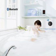 TryAceWireless Bluetooth Waterproof Shower Speaker Bluetooth 3.0 Car Handsfree Speakerphone built in Mic Control... N8