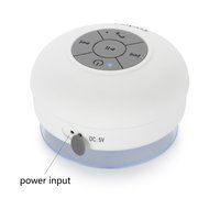 TryAceWireless Bluetooth Waterproof Shower Speaker Bluetooth 3.0 Car Handsfree Speakerphone built in Mic Control... N20