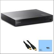 Sony BDP-S6500 4K Upscale 3D Blu-Ray Player + Bundle - Includes 3D Blu-Ray Player, HDMI to HDMI Cable 6' and Beachcamera...