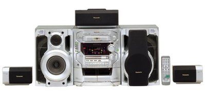 Panasonic SC-DK2 5-DVD Home Theater Compact Stereo System (Discontinued by Manufacturer)