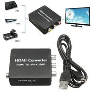 BephaMart HDMI 1.3 to RCA Audio Video AV CVBS Converter Composite Adapter For PS3 PC HDTV LCD