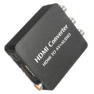 BephaMart HDMI 1.3 to RCA Audio Video AV CVBS Converter Composite Adapter For PS3 PC HDTV LCD N5