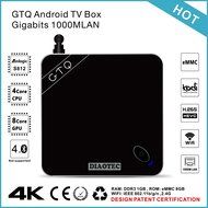 DIAOTEC(TM) GTQ (Black) Smart TV Box, Android 5.1/Amlogic S812 Quad Core CPU/ Octa core ARM Mali-450 GPU/ UHD... N7