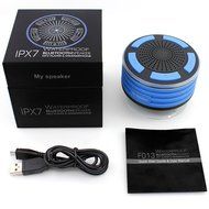 Bluetooth Shower Speaker with FM Radio, DLAND Waterproof ( IP67 Grade ) Wireless Portable Bluetooth V4.0 Speaker... N8