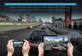 Mini Portable DLP Projector Support Wifi Bluetooth HDMI Input Output Android 4.2.2 System Compatible with iPhone... N6