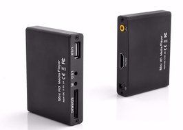 ljersa&reg; Mini HDMI Media Player 1080P Full HD TV Video Multimedia Player Box support MKV/RM-SD/USB/SDHC/MMC HDD-HDMI... N5