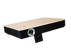 4K UHD,SJY QX30 DLP Home Theater Projector Mini Portable 1280*800 Native Resolution Android4.4 Wifi Quad Core...