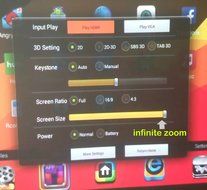 4K UHD,SJY QX30 DLP Home Theater Projector Mini Portable 1280*800 Native Resolution Android4.4 Wifi Quad Core... N4