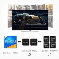 RK3368 RK8 Android 5.1 TV Box Octa Core 4K 2G 8G KODI Smart TV Media BOX N2