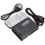 BephaMart 5 Port 1080P HDMI Switch Switcher Splitter Box Hub With Wireless Remote Control N3