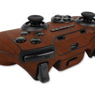 Skinomi TechSkin - Razer Forge TV Dark Wood Full Body Skin Protector / Front &amp; Back Wrap / Premium HD Clear Film... N4