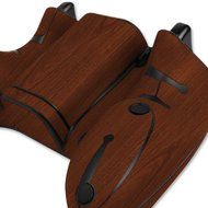 Skinomi TechSkin - Razer Forge TV Dark Wood Full Body Skin Protector / Front &amp; Back Wrap / Premium HD Clear Film... N5