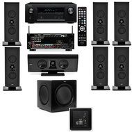Klipsch Gallery G-16 7.1 Home Theater System-SW-115-Denon AVR-X2100W 7.2