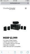 RochaRiedel R-77 Professional Home Theater 5.1 channel N2