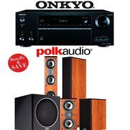 Onkyo TX-NR656 7.2 Channel Network A/V Receiver + Polk Audio TSi 400 + Polk Audio TSi 200 + Polk Audio PSW110...