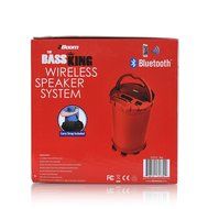 2BOOM Bass King Wireless Rugged Speaker Strap FM radio LED display Outdoor Portable Black N14