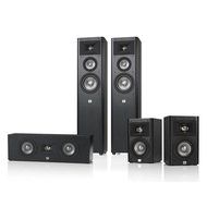 JBL Studio 270 5.0 Home Theater Speaker System Package (Black)
