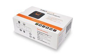 FAVI J7 LED DLP (FWVGA) Pico+ Video Projector - US Version (Includes Warranty) - Pro AV Series (J7-LED-PICO) N6