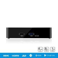 HiMedia Q1 Smart TV Box Quad Core 3D 4K Ultra HD Android TV Box: 1GB 8GB USB3.0 WiFi Network Streaming Media Player... N4