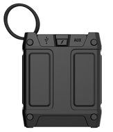 Skullcandy Shrapnel Water-resistant Drop-proof Bluetooth Portable Speaker with On-Board Mic, Black N2