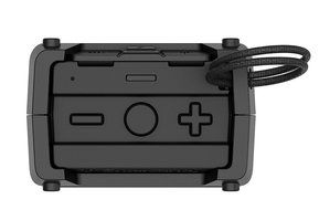 Skullcandy Shrapnel Water-resistant Drop-proof Bluetooth Portable Speaker with On-Board Mic, Black N6