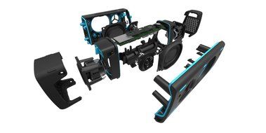 FUGOO Sport - Portable Rugged Bluetooth Wireless Speaker Waterproof Longest 40 Hrs Battery Life (Black/Teal) N6