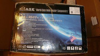 Image Audio Concepts Ia-9901 5.1 Professional Home Theater System Gold Series N3