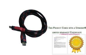 UpBright&reg; HDMI Cable For ZERO Devices Z802 Android 4.0 mini PC TV Box to TV Movies Cord