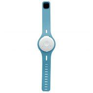 Bluetooth 3.0 Anti Lost Alarm Wristband Selfie Control Speaker Bracelet Support Android IOS Color Blue