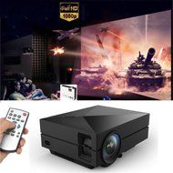 Home Cinema Theater Portable Mini LED LCD Projector 1080P HD HDMI AV USB VGA SD N2