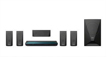 Sony 5.1 Channel 1000 Watts 3D Blu-ray DVD Surround Sound Home Theater System with Full HD 1080p, Built-in Wi-Fi...