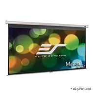 Elite Screens Manual, 150-inch 16:9, Pull Down Projection Manual Projector Screen with Auto Lock, M150UWH2 N13