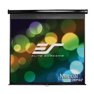 Elite Screens Manual, 150-inch 16:9, Pull Down Projection Manual Projector Screen with Auto Lock, M150UWH2 N16