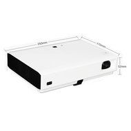 Laser Projector,CRE X3001 DLP Home Theater Wifi Projector Mini Portable 1280x800 Native Resolution Android4.4... N9