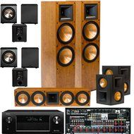 Klipsch RF-7II CHERRY Theater System, Denon AVR-X4000 IN-Command 7.2, 2 PL-200-