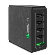 Quick Charge 3.0 USB Smart Charger AVIDET 40W 5-Port USB Charger PowerPort 5 for iPhone 7/7 Plus,iPhone 6/6 Plus...
