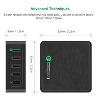 Quick Charge 3.0 USB Smart Charger AVIDET 40W 5-Port USB Charger PowerPort 5 for iPhone 7/7 Plus,iPhone 6/6 Plus... N4